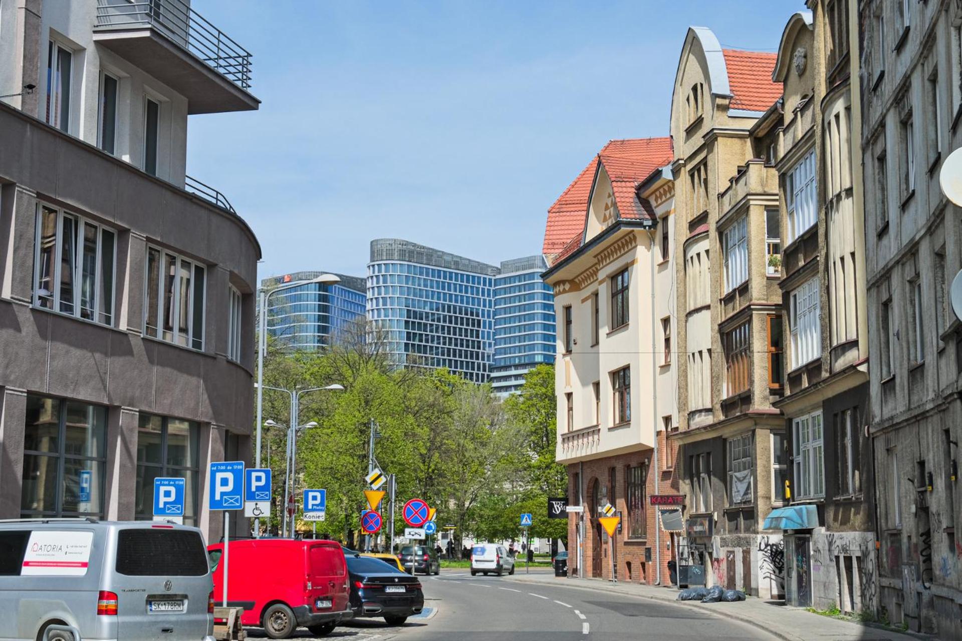 Citycenterapartment/M2/10 Katowice Buitenkant foto